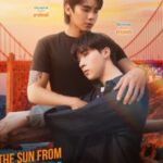 The Sun from Another Star poster - Fourever You Part 2 Arc 2 - Ngern Anupart as Arthit - Oat Tharathon as Daotok - Thai BL supernatural romance key art