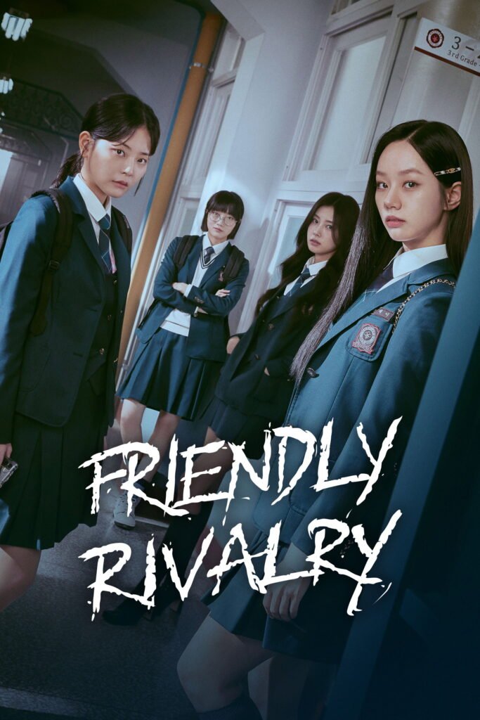 Friendly Rivalry 2025 Korean GL mystery drama poster - Lee Hye-ri and Chung Su-bin