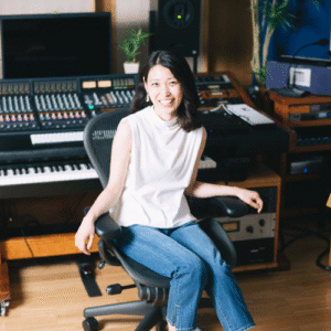 Sumika Horiguchi official photo - Japanese composer of the Cherry Magic! drama and film scores