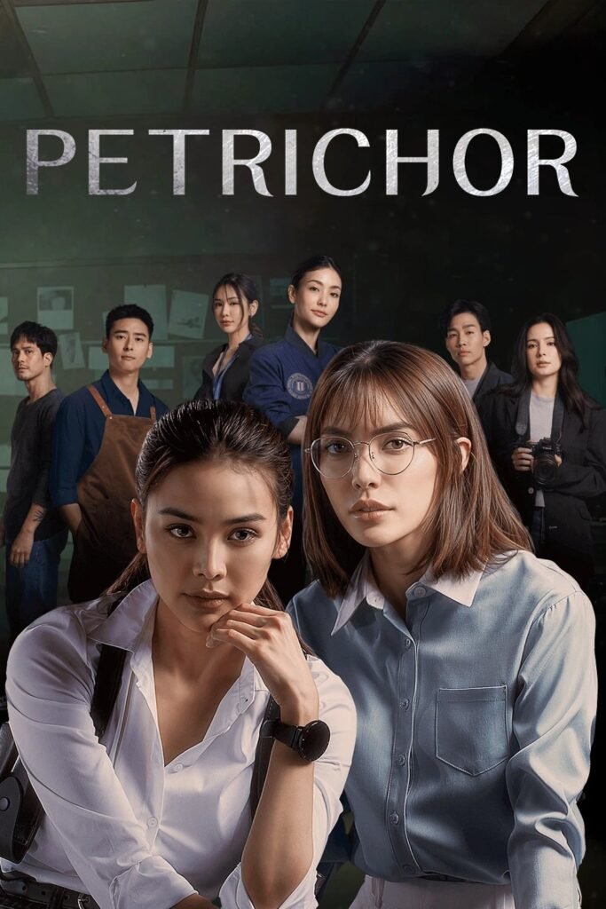 Petrichor The Series official poster featuring Engfa Waraha and Charlotte Austin