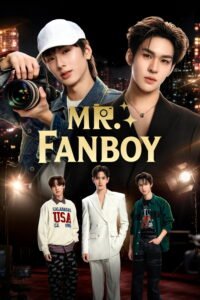 Mr. Fanboy 2026 Thai BL series poster, One 31 and iQIYI, Save Worapong, Auau Thanaphum and James Supamongkon