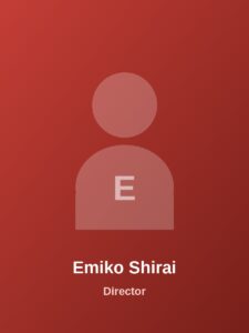 Emiko Shirai, BLGLFlix name card shown in place of a photograph