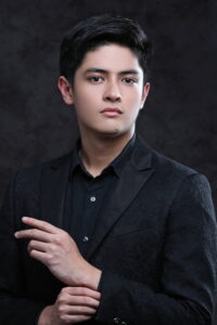 Portrait photograph of Filipino actor Keann Johnson