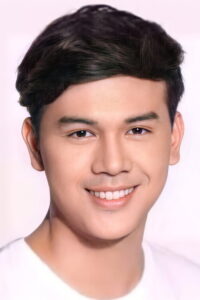 Portrait photograph of Filipino actor Miko Gallardo