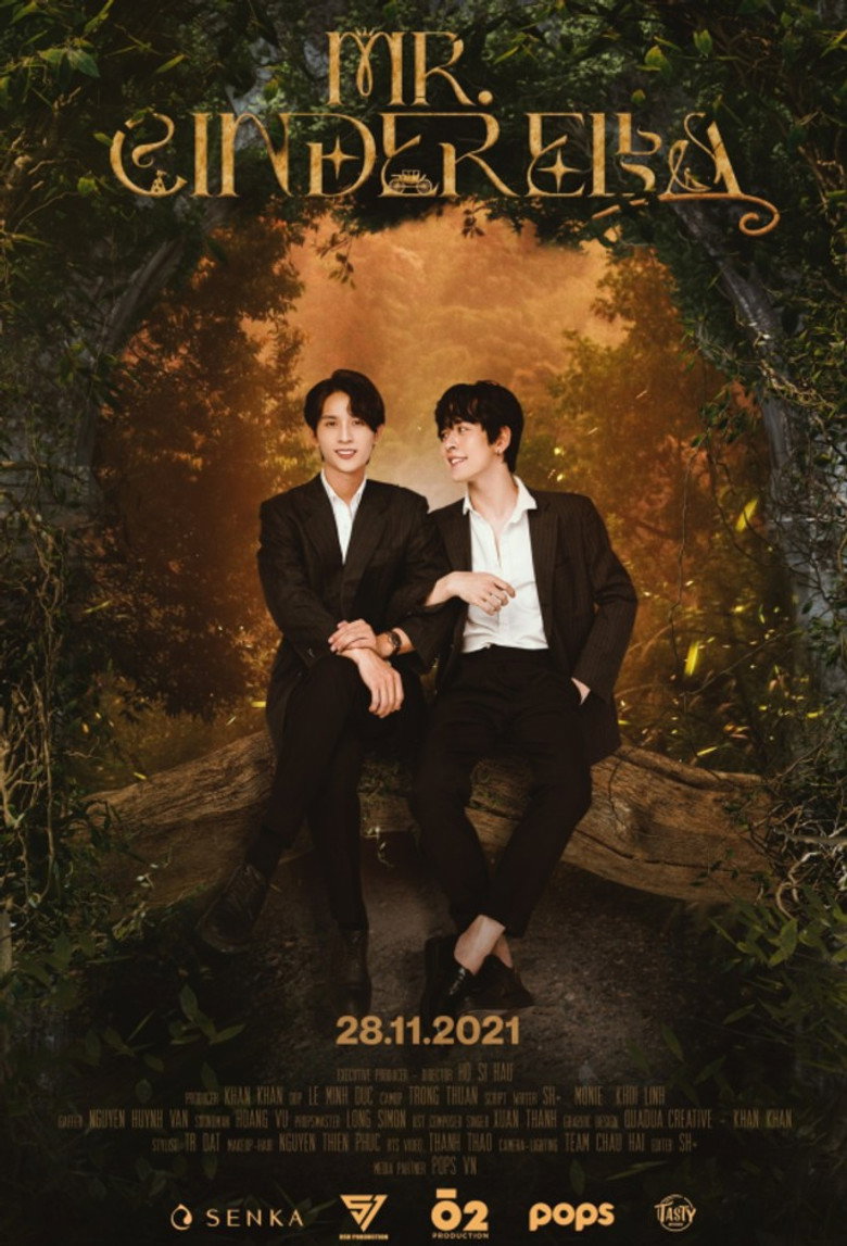 Vertical poster for the 2023 second season of the Vietnamese boys' love web series Mr. Cinderella