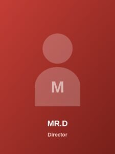 MR.D, BLGLFlix name card shown in place of a photograph