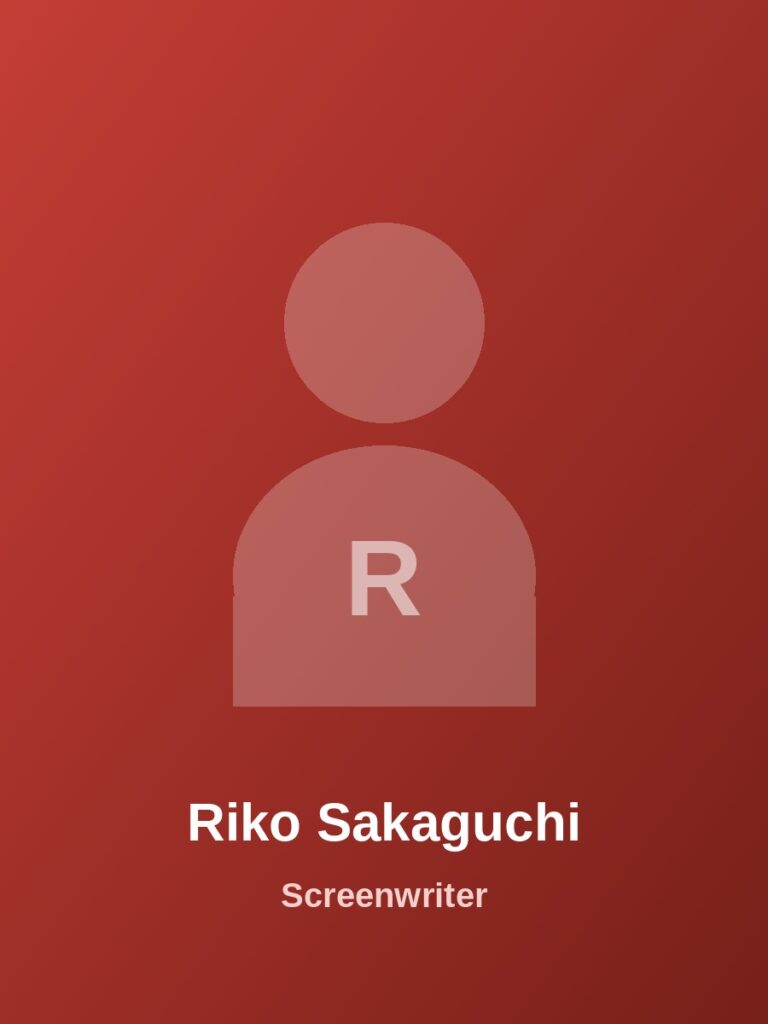 Riko Sakaguchi, BLGLFlix name card shown in place of a photograph