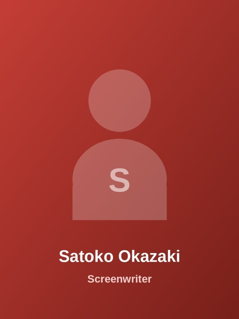 Satoko Okazaki, BLGLFlix name card shown in place of a photograph