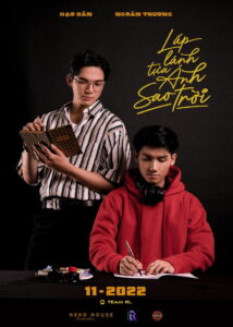 Vertical poster for the 2022 Vietnamese boys' love web series The Star Always Follows You